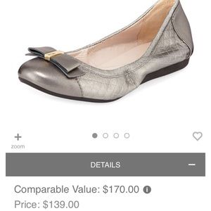 Cole Haan Elsie Ballet Flat- 9B- worn once!